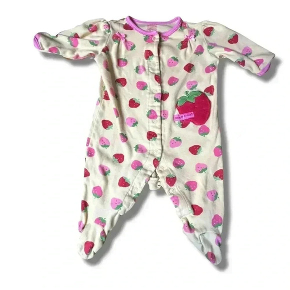 🌟 Baby Girl Mixed Brands Sleepwear Bundle Lot Sz 3/6 months 🌟 - Picture 3 of 6